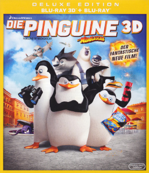 Wettbewerb zu Die Pinguine aus Madagascar 3D: 3D Blu-Rays (inkl. 2D Version) zu gewinnen