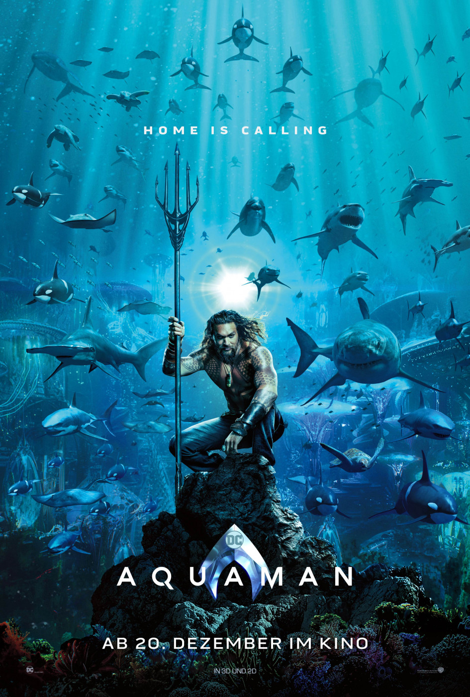 Wettbewerb zu Aquaman: Wir verlosen 2 Goodiesets zum Film