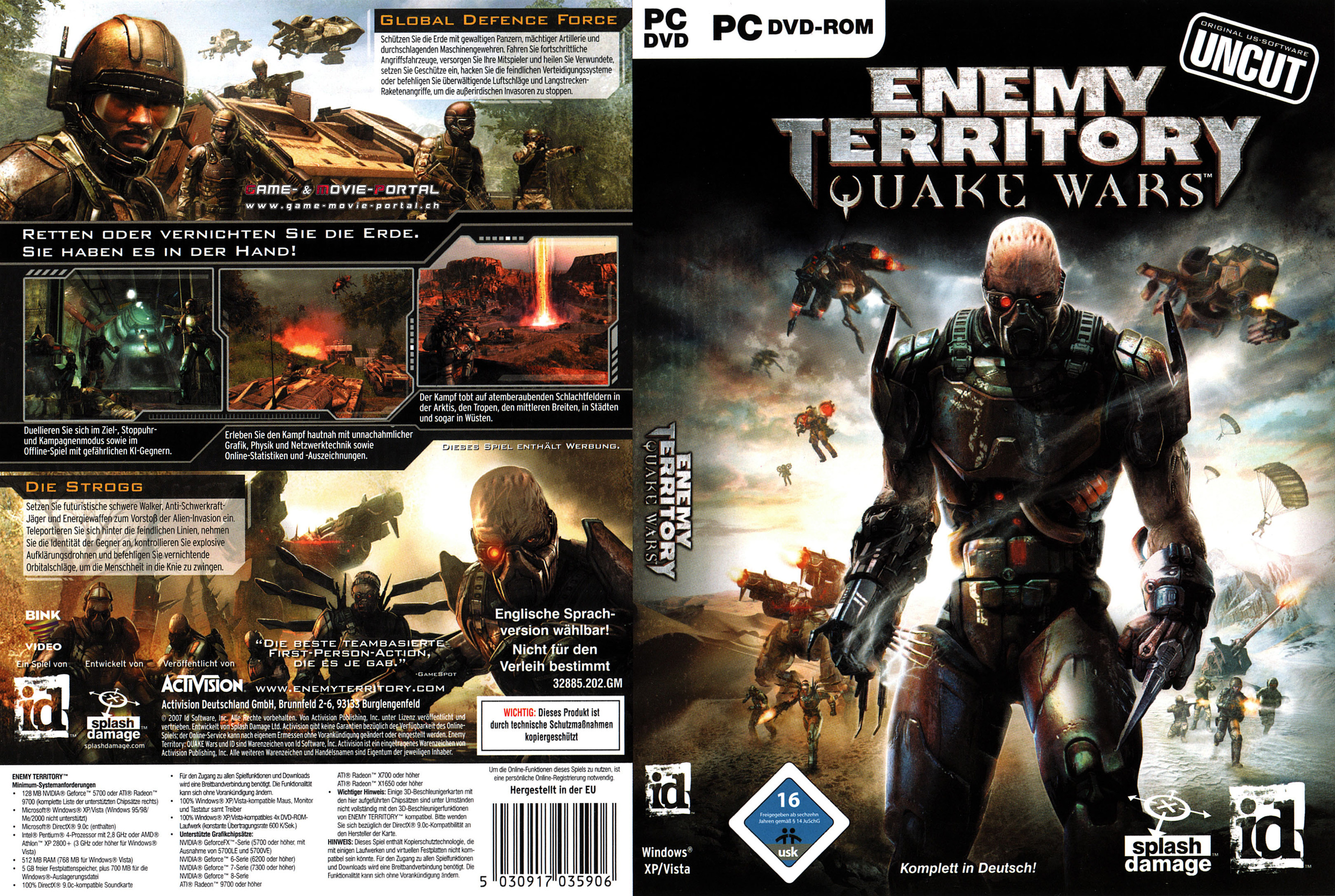 Строги нет. Игра Enemy Territory. Enemy Territory Quake Wars обложка. Enemy Territory: Quake Wars (2007). Quake Wars Enemy.