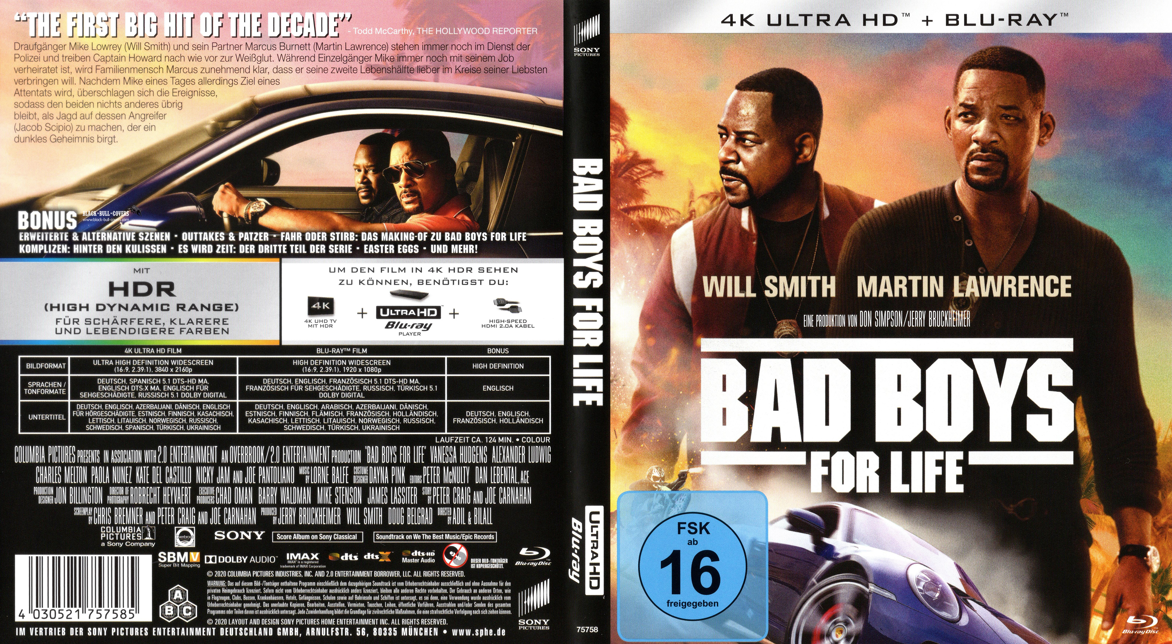 Bad Boys 3: Bad Boys for Life Blu-ray-Cover