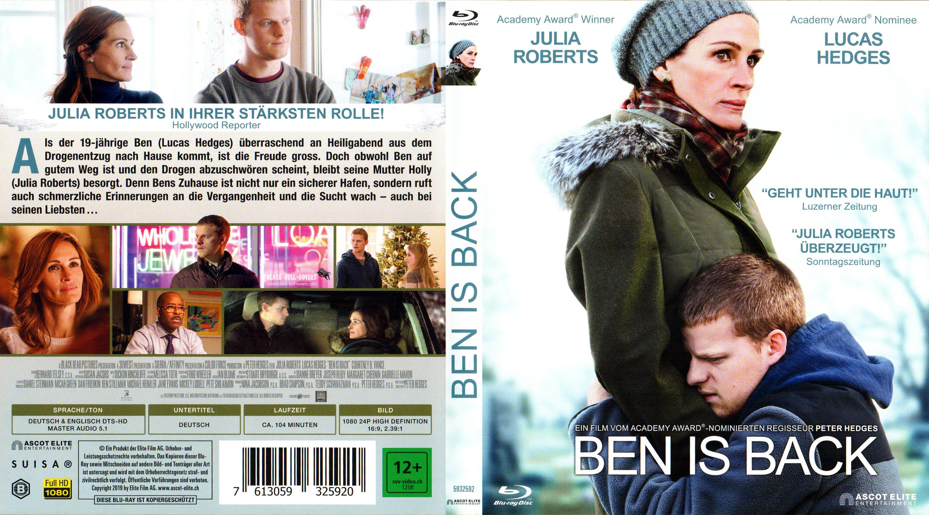 Ben Is Back Blu-ray-Cover