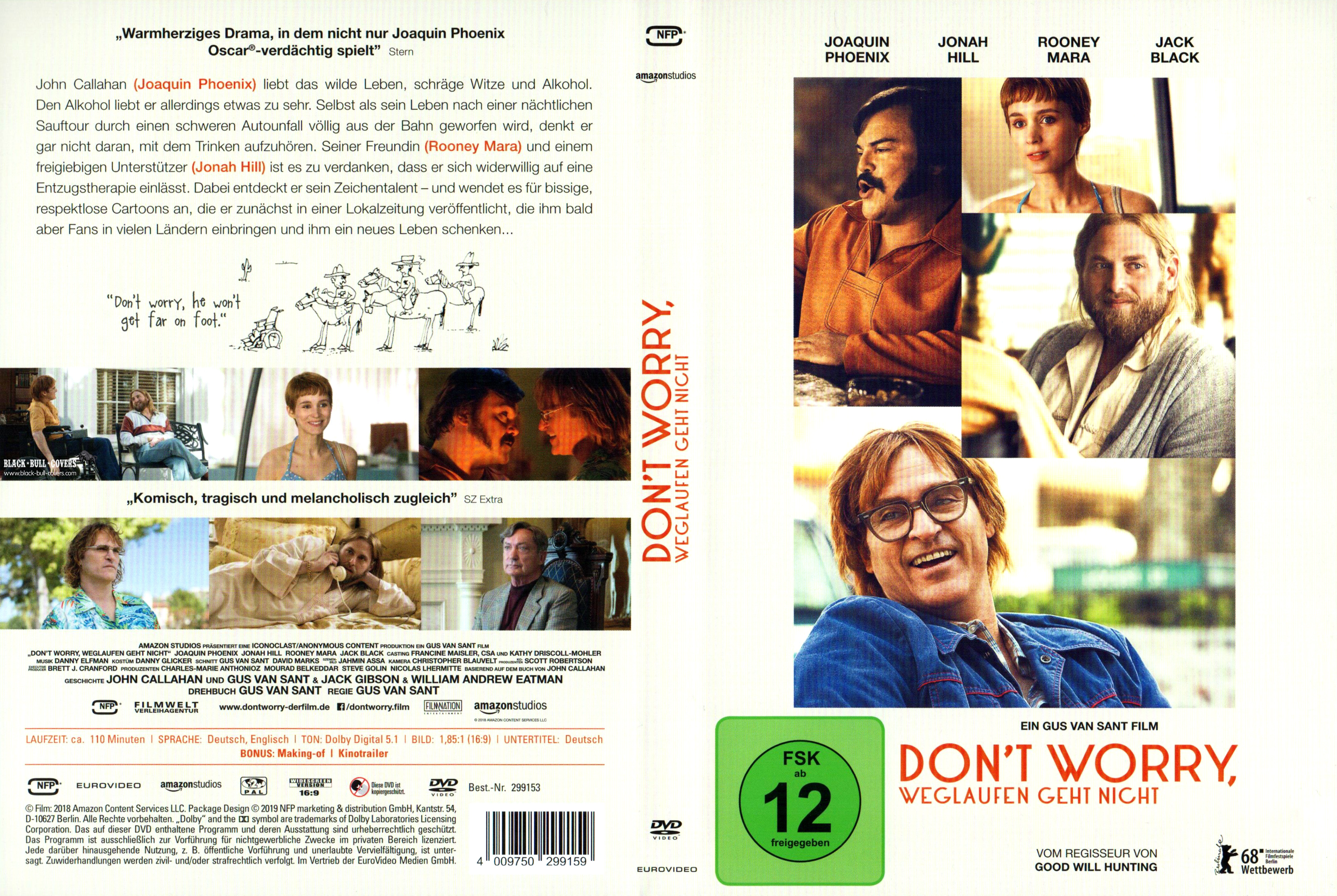 Don´t Worry, Weglaufen geht nicht DVD-Cover