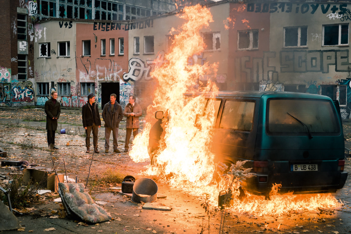 Vier gegen die Bank Filmszenenbild