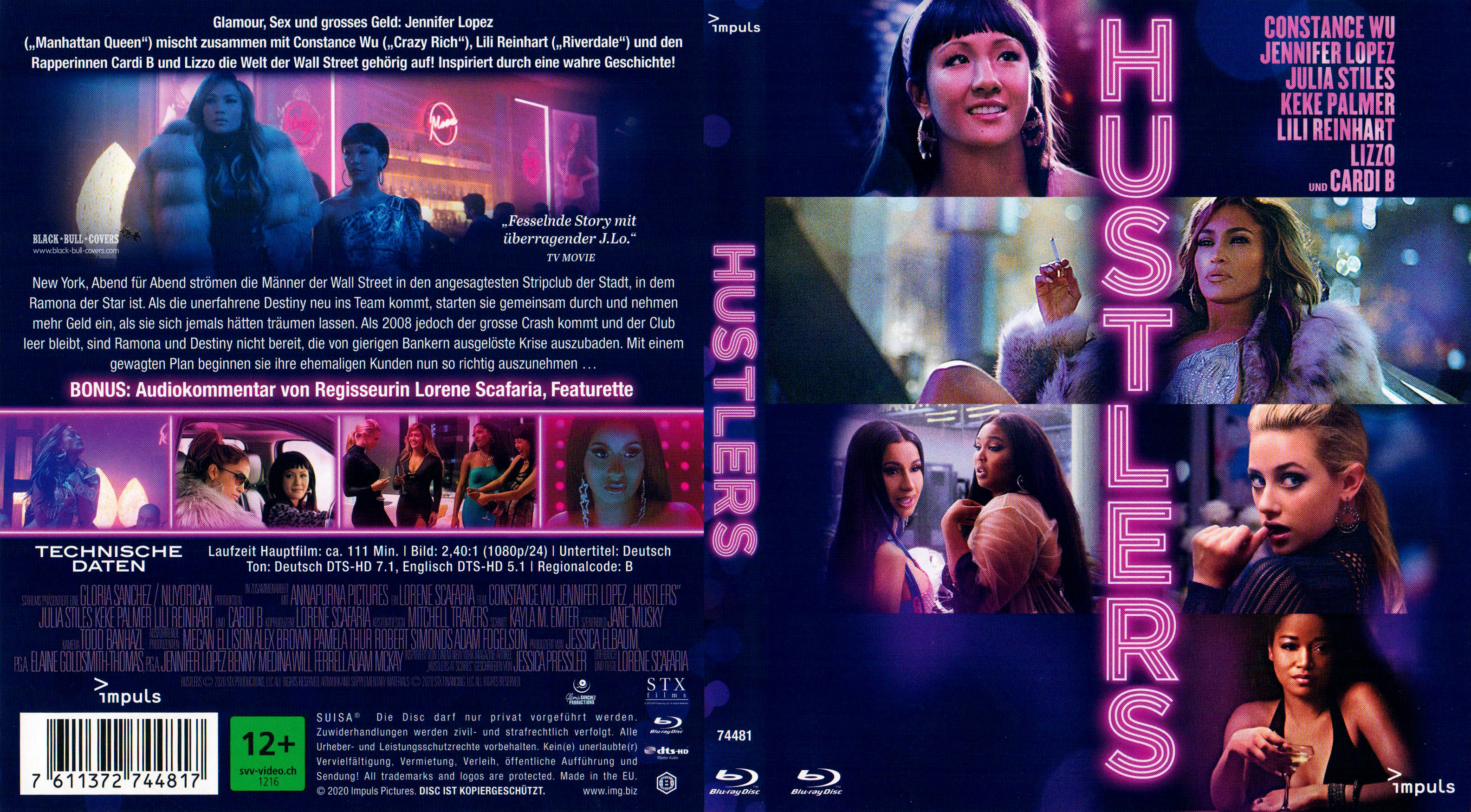 Hustlers Blu-ray-Cover