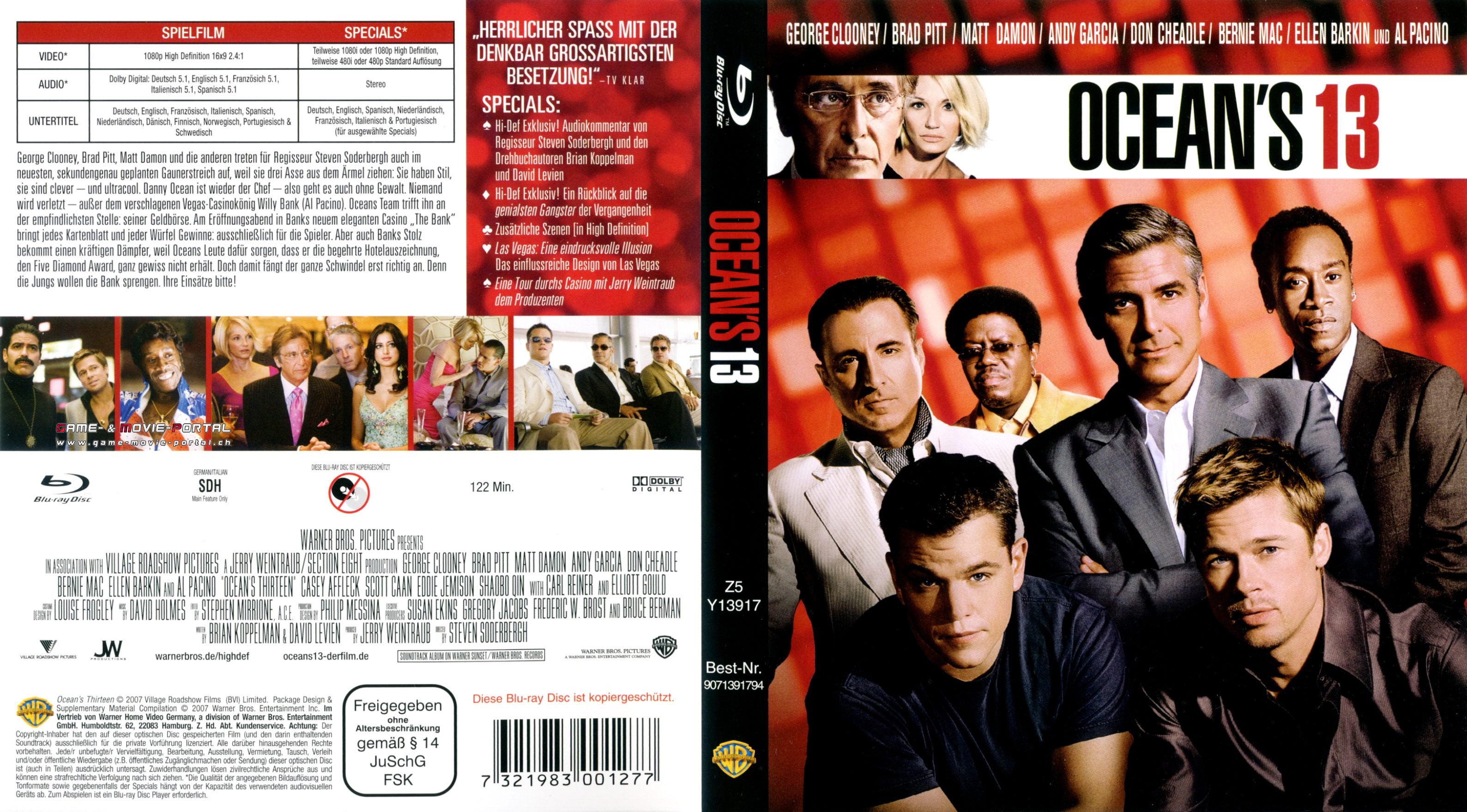 Февраль 2007. Ocean's.Thirteen.2007 Blu ray Cover. Ocean's.Twelve.2004 Blu ray Cover. Ocean's.Eleven.2001 Blu ray Cover. Ocean's Thirteen Blu ray.