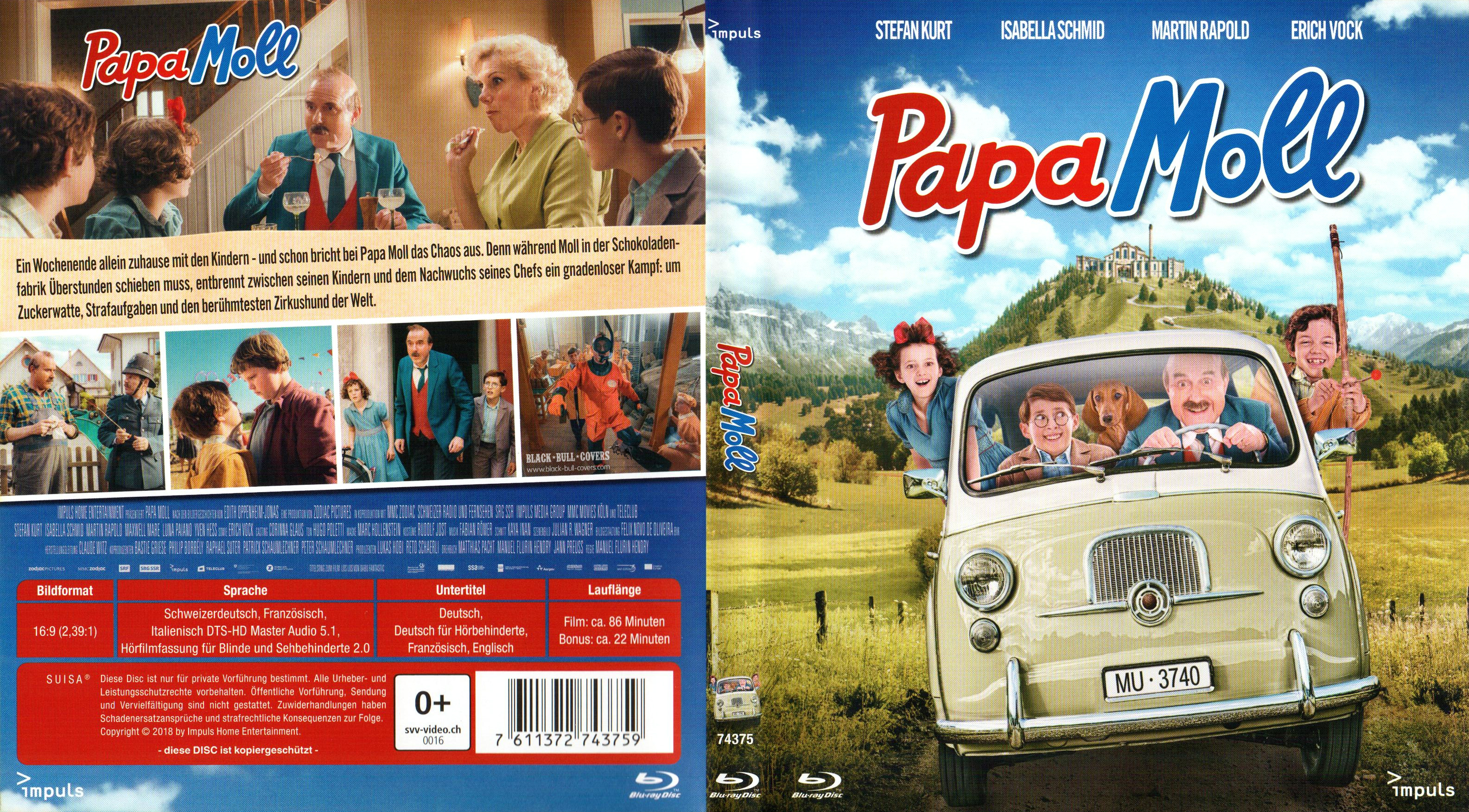 Papa Moll Blu-ray-Cover