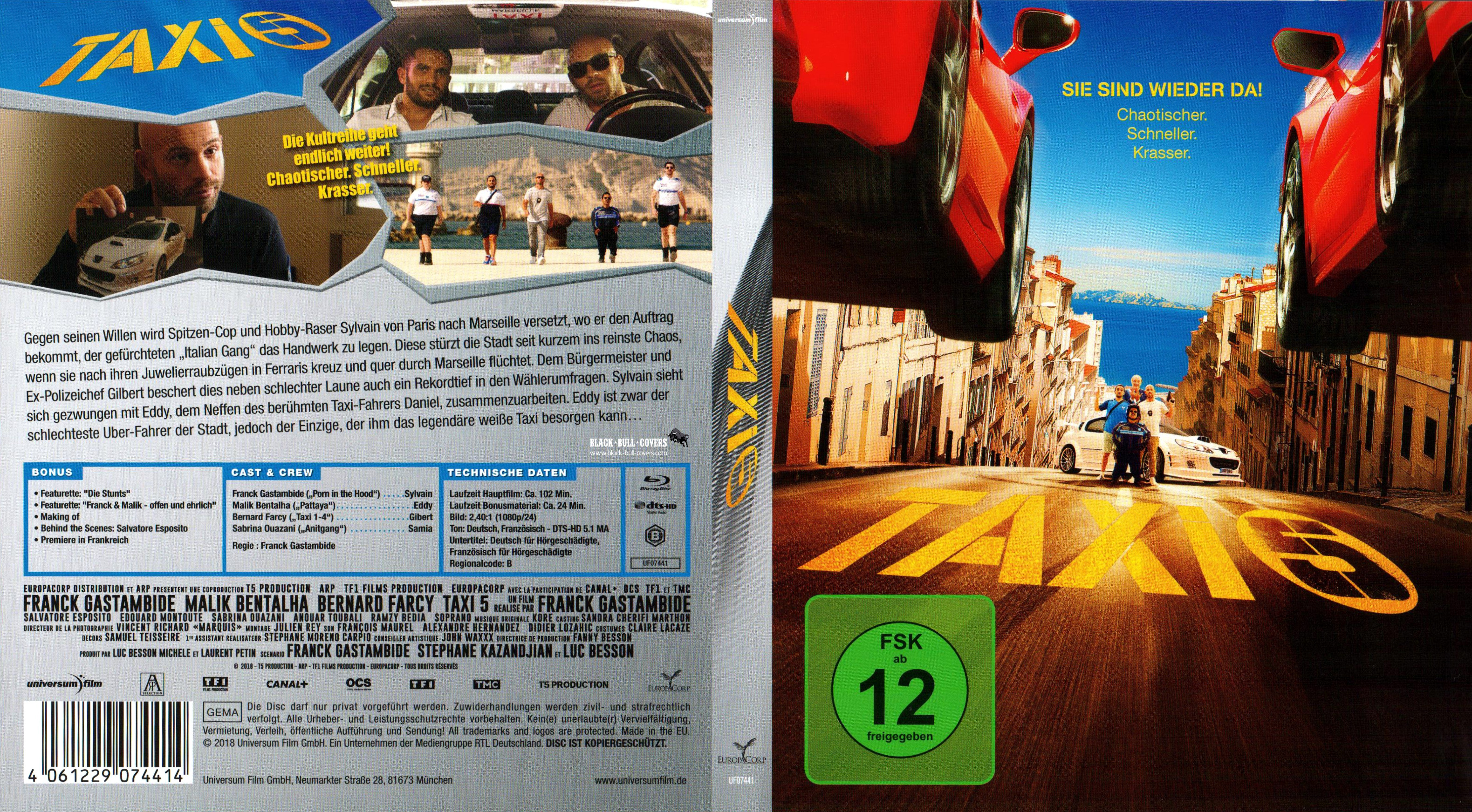 Taxi 5 Blu-ray-Cover